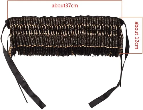 Vista 4 de BLESSUME Collar con volantes y cuello isabelino renacentista, regalo de cosplay