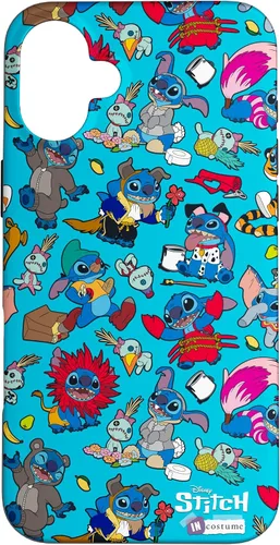 Vista 22 de iPhone 16 Disney 100 Stitch in Costume Disney Characters and Scrump Case