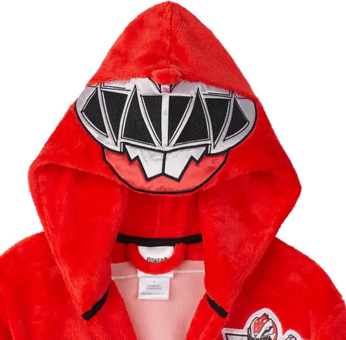 Vista 3 de Power Rangers Bata de felpa para niño pequeñogrande