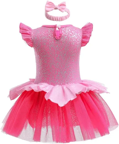 Vista 114 de Dressy Daisy Disfraz de princesa para bebé, disfraz de tutú de tul para cumpleaños, Halloween, traje con diadema