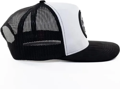 Vista 6 de Urban Effort Gorra trasera de malla, para hombres y mujeres, gorra de béisbol de 5 paneles, gran cierre a presión para caza y senderismo