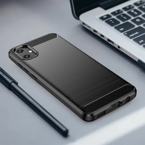 Vista 7 de Osophter Para Galaxy A05 Caso: con 2 unids Protector de pantalla Absorción de Golpes Flexible TPU Cubierta Protectora de Caucho para Samsung Galaxy