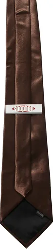 Vista 2 de Soophen corbata para hombre 3.75 pulgadas de color sólido