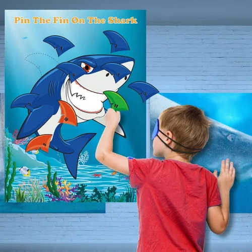 Vista 5 de FEPITO Pin The Fin en The Shark Game