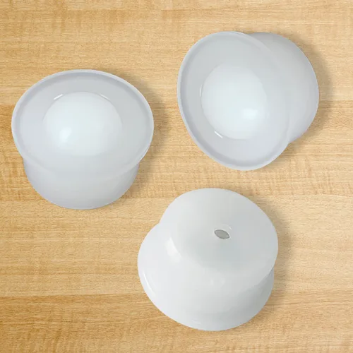 Vista 3 de 10 unidades de rodamientos de transferencia de bolas de nailon para transmisión, muebles, silla de ruedas de 1/3 pulgadas