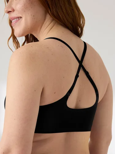 Vista 2 de True & Co Sujetador Triangular con Tirantes Convertibles True Body para Mujer Negro