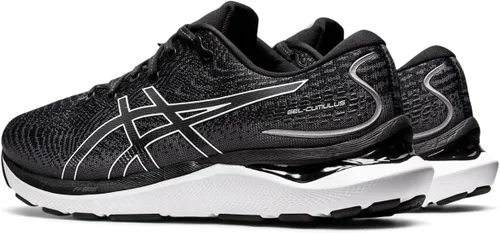 Vista 3 de ASICS Gel-Cumulus 24 - Tenis de correr para hombre, NegroNaranja