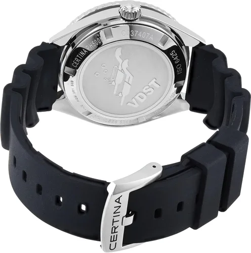 Vista 3 de Certina, Reloj DS SUPER PH500M, acero inoxidable, automático suizo, C0374071728010 para hombre, Negro -, Moderno