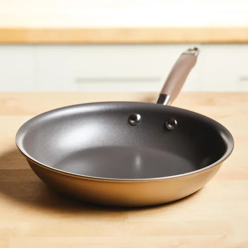 Vista 9 de Anolon Advanced - Sarténes antiadherentes de bronce anodizadas duras para el hogar (26,04 cm)