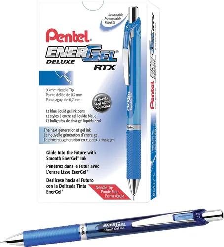 Vista 2 de PEN-BLN77C-X0 - Bolígrafo retráctil Pentel EnerGel RTX
