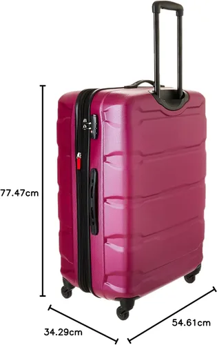 Vista 52 de Samsonite Omni PC - Maleta extensible rígida, Negro