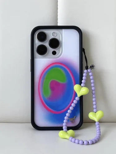 Vista 8 de Drawwind Correa con cuentas para teléfono con pulsera universal, cordón para teléfono celular lindo, pulsera de muñeca con cuentas, cadena de hilo