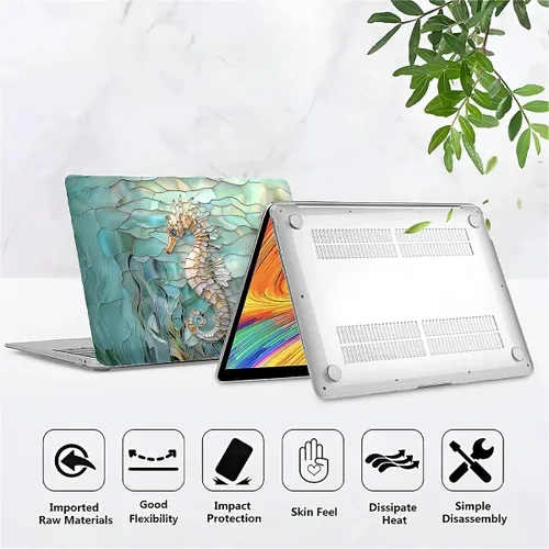 Vista 46 de Funda para computadora MacBook Pro de 13 pulgadas, modelo A1425/A1502, modelo A1425/A1502, diseño de primera calidad, funda rígida para laptop 3D 3D