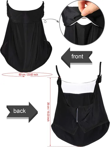 Vista 3 de 2 unidades unisex de protección solar para mujer, protección UV, bufanda facial para actividades al aire libre de verano