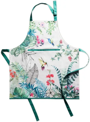 Vista 860 de Maison d' Hermine Delantales para mujer con bolsillo, 100% algodón (27.50 x 31.50 pulgadas)
