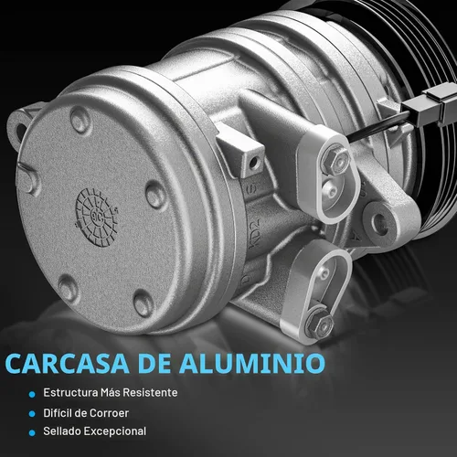Vista 7 de Compresor de CA con embrague - Compatible con 68677 - Compatible con Toyota Tacoma 2.7L 4.0L 2005-2015