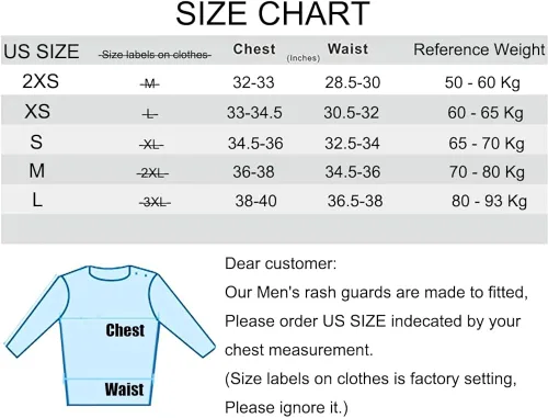 Vista 4 de LCDRMSY Y780 - Camiseta de protección contra erupciones para hombre, manga larga, surf, esnórquel, natación, deportes acuáticos, secado rápido, UPF
