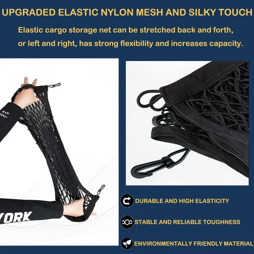 Vista 3 de Red de maletero de carga estilo sobre compatible con Ford Explorer Base ST XLT Nueva 2025 2024 2023 2022 2021 2020 2019 2018 2017 2016 2015 2014
