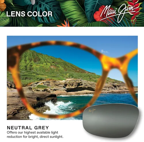 Vista 5 de Maui Jim Gafas de sol clásicas polarizadas Lele Kawa para hombre y mujer
