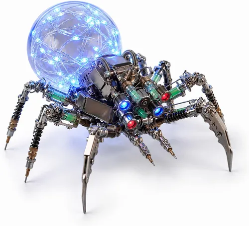 Vista 13 de Rompecabezas de metal 3D para adultos, kits de modelo de metal bisonte, rompecabezas de metal 3D, toros mecánicos, bloques de construcción, montaje