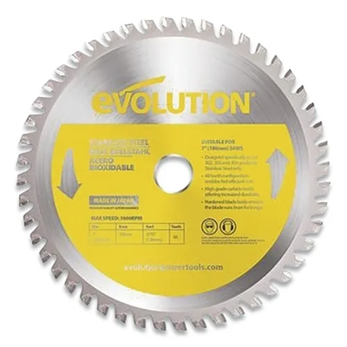 Vista 16 de Evolution Power Tools 5-3/8BLADEST Hoja de sierra de corte de acero, 5-3/8 pulgadas x 30 dientes