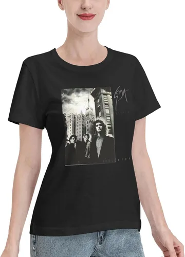 Vista 2 de Soda Stereo Doble Vida T Shirt Female Summer Tee Casual Short Sleeve T-Shirts