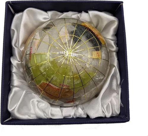 Vista 4 de Unique Art - Papel de globo de 3 pulgadas con diseño de perlas y piedras preciosas