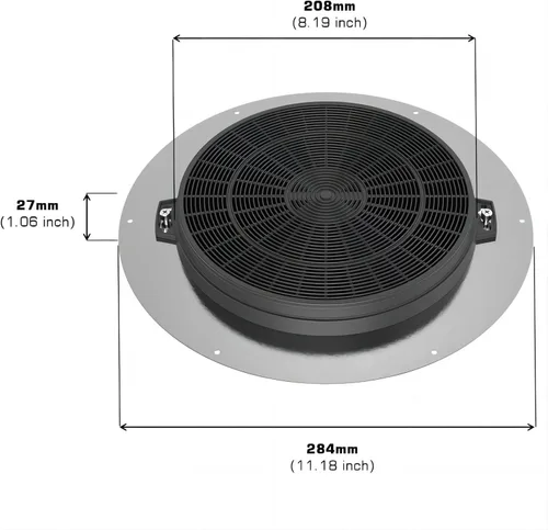 Vista 5 de Empava ACC-SG33 Filtro de carbón para campana extractora EMPV-30RH01, MPV-36RH02