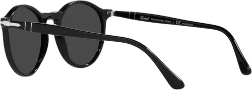 Vista 5 de Persol PO3285S - Gafas de sol redondas, NegroVerde