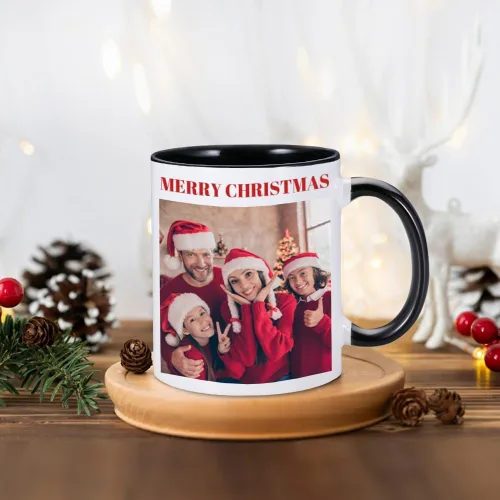 Vista 5 de Taza personalizada, tazas de café personalizadas con imagen, texto, nombre, taza personalizada, regalos para novio, novia, familia, tazas de café