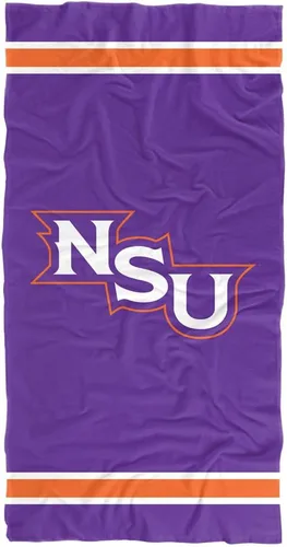 Vista 238 de LOGOVISION Manta Abilene Christian University, 30 x 60 pulgadas, logotipo primario CottonFront/PolyBackBeachTowel