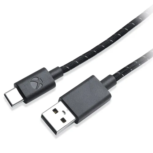 Vista 6 de HUYUN Cable de carga USB tipo C trenzado duradero de 8.9 ft de 9 pies compatible con Xbox One Elite Series 2 Controller Switch Pro PS5
