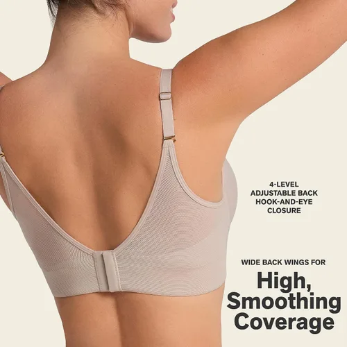 Vista 3 de Leonisa Sujetador push up de espuma viscoelástica con aros - Sujetadores delanteros con tiras para mujer