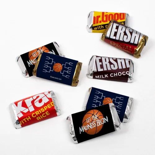 Vista 17 de Miniaturas de chocolate Let the Madness Begin (108 unidades) - Negro - Caramelo incluido