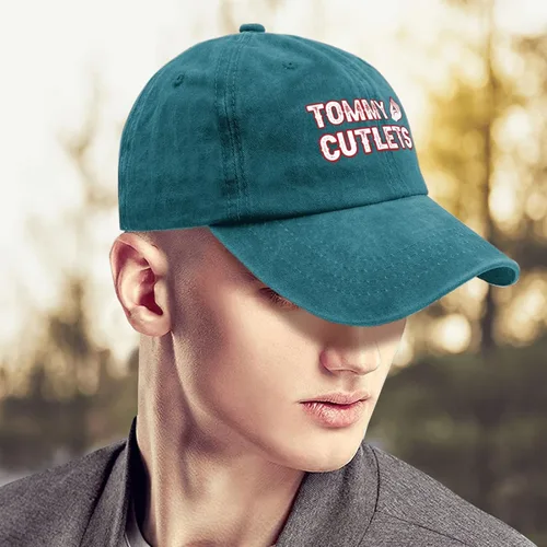 Vista 4 de Tommy Cutlets - Gorra de béisbol italiana para hombre, estilo vintage, de malla, para otoño