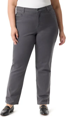 Vista 14 de Gloria Vanderbilt Amanda Classic - Jeans cónicos de tiro alto para mujer Aegean Teal