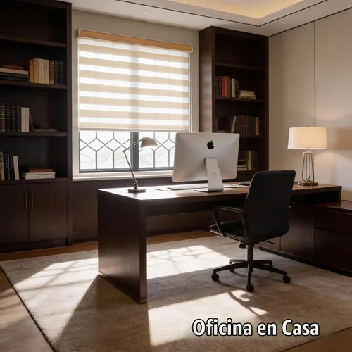 Vista 3 de Persianas Cebra para Ventanas, Persianas Cebra de Parada Libre, Persianas Transparentes de Doble Capa con Filtrado de Luz para Ventanas Interiores