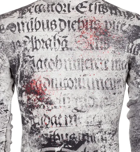 Vista 8 de Xtreme Couture by Affliction - Camisa térmica de manga larga para hombre, Negro