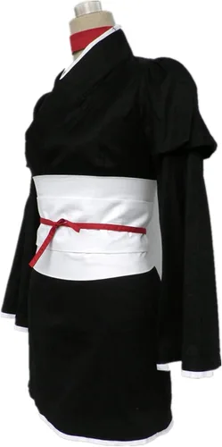 Vista 2 de TOBVBOO Disfraz de cosplay Samurai Kurotsuchi Nemu