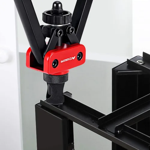 Vista 8 de AOBEN Herramienta de tuerca de remache de 14 pulgadas, kit profesional de ajuste de tuercas remachadoras manuales, ahorro de mano y diseño compacto