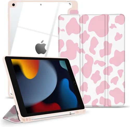 Vista 7 de Funda híbrida delgada para iPad de 9ª / 8ª / 7ª generación (2021/2020 / 2019) de 10.2 pulgadas – Funda a prueba de golpes con carcasa trasera