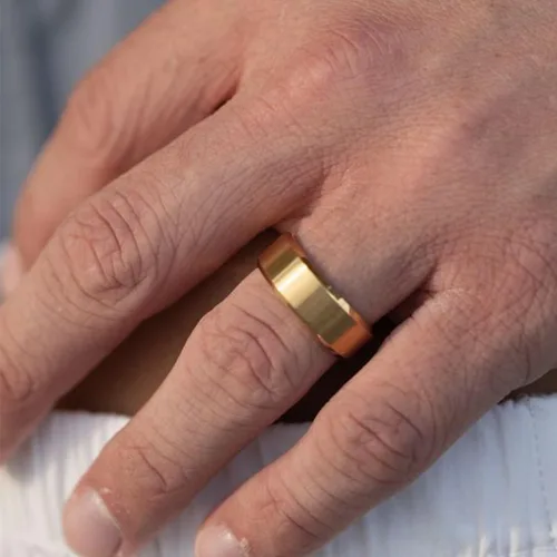 Vista 5 de Stainless Steel Decorative Rings for Men and Women