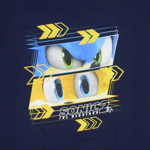 Vista 2 de Sonic The Hedgehog 2 - Camiseta con estampado gráfico de Sonic vs Tails para niños