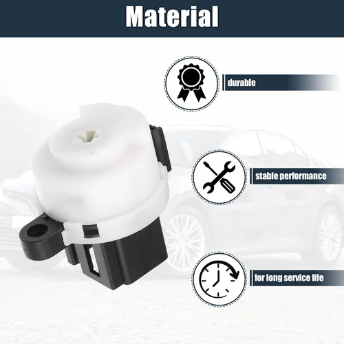 Vista 3 de uxcell Interruptor de arranque con cerradura de encendido, enchufe de arranque de repuesto para Ford para Ranger 2002-2012 para Mazda CX-7 CX-9