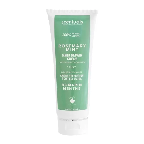 Vista 9 de Scentuals Crema de manos con aceite esencial de pomelo y cúrcuma, manteca de karité, manteca de cacao, aceite de argán y almendras, vitamina E
