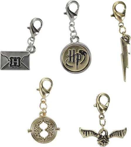 Vista 2 de Bioworld Pulsera con dijes múltiples de Harry Potter, Multi colorido