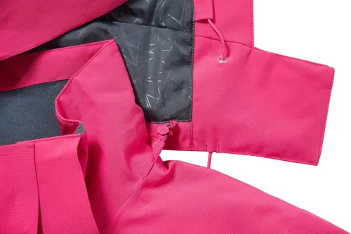 Vista 6 de fit space Abrigo de esquí de invierno para mujer, chaqueta con capucha para snowboard, deportes
