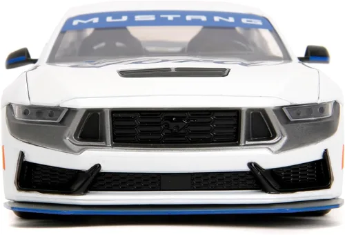 Vista 2 de Jada Big Time Muscle 1:24 2024 Ford Mustang GT Dark Horse - Auto fundido a presión, juguetes para niños y adultos