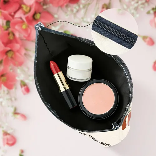 Vista 6 de Bolsa de maquillaje para enfermera, doctora, profesora, regalo de agradecimiento, bolsa de maquillaje para mujeres, compañeras de trabajo, regalos