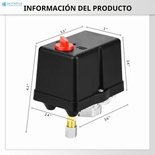 Vista 2 de Válvula de control universal del interruptor de presión del compresor